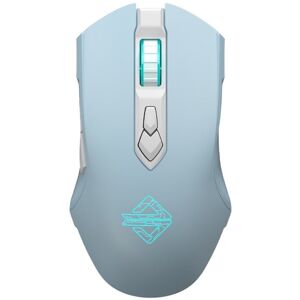 Ajazz AJ52PRO 8 Keys Three-mode Bluetooth/Wireless/Wired RGB Gaming Mouse(Aj52pro blue version)