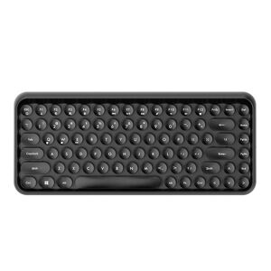 Shoppo Marte Ajazz 308I Tablet Mobile Phone Computer Household Office Wireless Keyboard(Black)