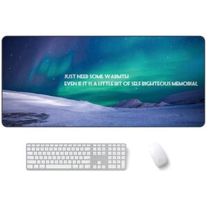 Shoppo Marte 400x900x5mm AM-DM01 Rubber Protect The Wrist Anti-Slip Office Study Mouse Pad( 25)