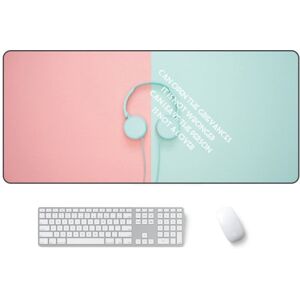 Shoppo Marte 400x900x3mm AM-DM01 Rubber Protect The Wrist Anti-Slip Office Study Mouse Pad( 28)