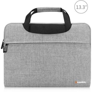 HAWEEL 13.3 inch Laptop Handbag, For Macbook, Samsung, Lenovo, Sony, DELL Alienware, CHUWI, ASUS, HP, 13.3 inch and Below Laptops(Grey)