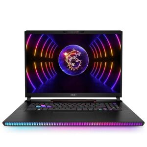 MSI Bærbar Raider Ge78hx-413es 17´´ I9-13980hx/32gb/2tb Ssd/rtx 4080 Lilla Spanish QWERTY