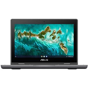 Asus Sistemas Bærbar Chromebook Flip Cr1100fka-bp0270 11.6´´ Celeron N4500/4gb/32gb Ssd Transparent Spanish QWERTY