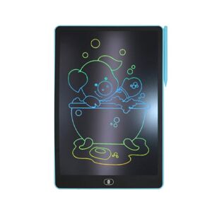 shopnbutik 16 Inch Children LCD Writing Board Erasable Drawing Board, Color: Blue Color Handwriting