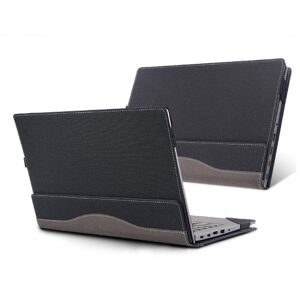 shopnbutik Laptop Leather Anti-Fall Protective Case For HP Envy X360 13-Ag Ar(Dark Gray)