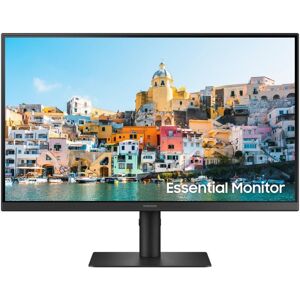 Samsung LS24A400UJUXEN 24 tommer 1920x1080 IPS 16:9 5ms Bezelless HAS/Swivel/Pivot/Tilt HDMI/DP/USB-C DOCK 65W USB3 Hub VESA 100