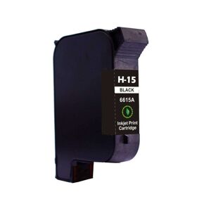 Kompatibel - HP 15 BK - C6615DE Sort 48 ml