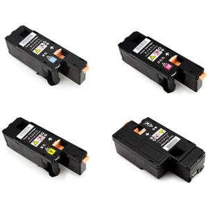 Kompatibel - Epson AcuLaser C1700/1750 combo pack 4 stk lasertoner - BK/C/M/Y 6200 sider