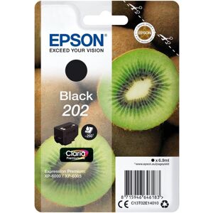 Epson 202 - 6,9 ml - sort - original - blisteremballage - blækpatron - til Expression Premium XP-6000, XP-6005, XP-6100, XP-6105