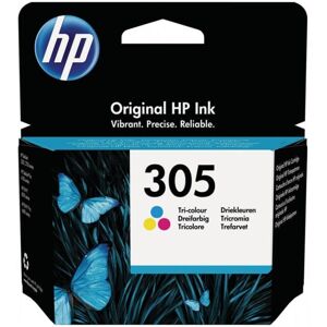 HP Blæk 3YM60AE 305 Tri-colour Cyan Magenta Gul