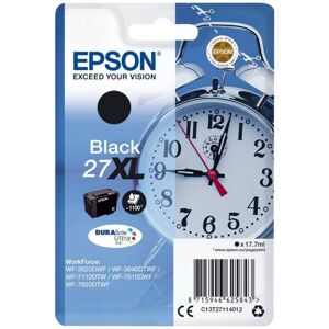 Epson Alarm clock C13T27114012 blækpatron 1 stk Original Højt (XL) udbytte Sort