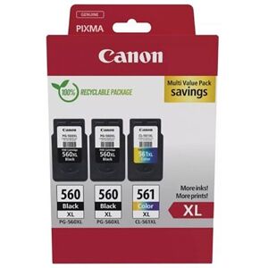 Canon Ink Blækpatron Pg-560xl + Cl-561xl