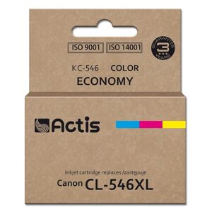Actis KC-546 blæk (erstatning for Canon CL-546XL; Supreme; 15 ml; 180 sider; lilla, blå, gul).