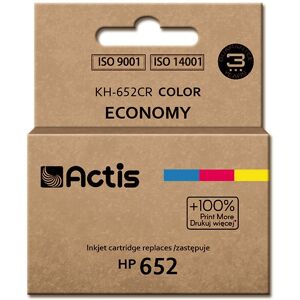 Actis KH-652CR blæk (erstatnings HP 652 F6V24AE; Standard; 15 ml; farve)