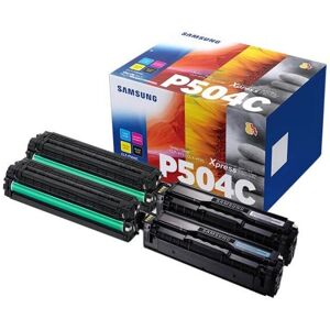 Samsung Toner Multipak SU400A CLT-P504C Sort Cyan Magenta Gul