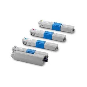 Kompatibel - OKI C301 combo pack 4 stk lasertoner - BK/C/M/Y 6700 sider