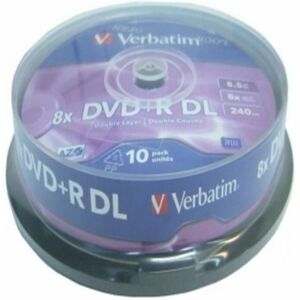 DVD + R Verbatim VB-DPD55S1 8,5 GB 8x