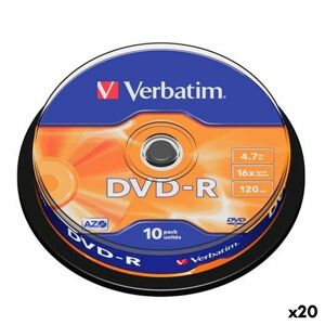 DVD-R Verbatim 4,7 GB 16x (20 enheder)