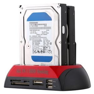 My Store All in 1 Dual 2.5 inch/3.5 inch SATA/IDE HDD Dock Station with Card Reader & Hub