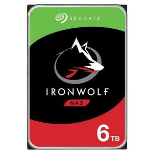 Seagate Harddisk St6000vn001 Ironwolf 6tb 3.5´´ Sort 3.5´´