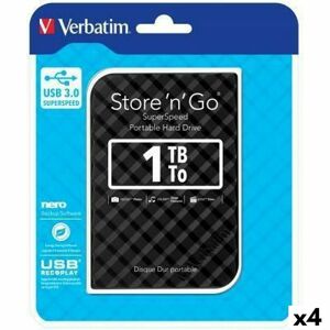 Ekstern harddisk Verbatim Store n Go 1 TB