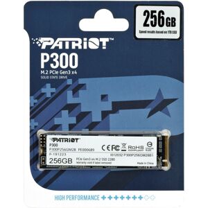 Patriot Memory SSD Patriot P300 M.2 PCI-Ex4 NVMe 256GB 1,7GB/s