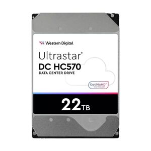 Western Digital Ultrastar DC HC570 WUH722222AL5204 HDD-serverdrev (22 TB; 3,5