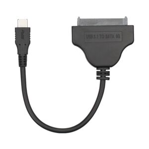 Shoppo Marte USB Type-C / USB-C to SATA 2 7+15 Easy Drive Cable, Length: 20cm