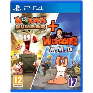 X Ps4 Worms Battlegrounds + Worms Wmd - Double Pack (PS4)