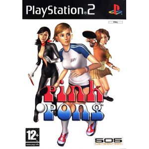 Sony Pink Pong - Playstation 2 (brugt)