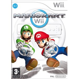 Mario Kart Wii (Utan Wheel) - Nintendo Wii (brugt)