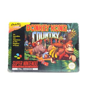 Donkey Kong Country - Supernintendo/SNES - PAL/EUR (BRUGT VARE)