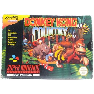 Donkey Kong Country - Supernintendo/SNES - PAL/EUR (BRUGT VARE)