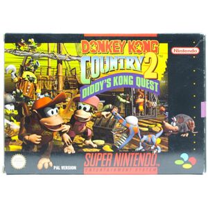 Donkey Kong Country 2: Diddy´s Kong Quest - Supernintendo/SNES - PAL/SCN/EUR (BRUGT VARE)