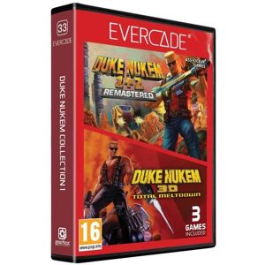 Duke Nukem 1 Collection Evercade - Red Cart 33 - Evercade