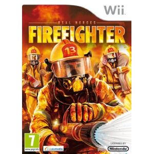 MediaTronixs Real Heroes: Firefighter (Nintendo Wii) - Game NGVG Pre-Owned