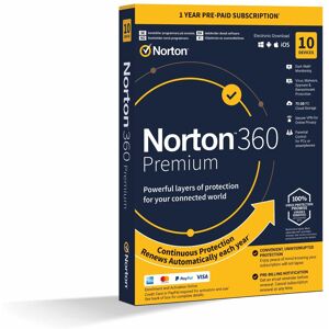 Symantec Norton 360 Premium 75Gb Nd 1 User 10 Device 12Mo Cdon Enr Mm