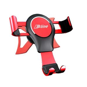 Shoppo Marte For Audi Car Strong Magnetic Phone Holder(A3/S3 Stand 1 Red)