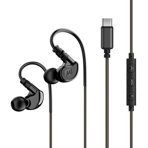 MEE audio MEE-lyd M6 In-Ear Sport-headset med USB-C