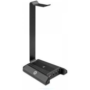 MaxMount Premium RGB Headset Docking Station - Headsetstativ Sort