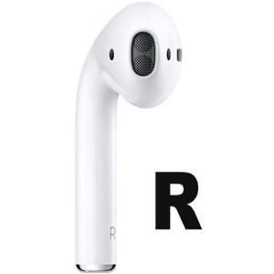 Original Helt Ny 1 st Höger Hörlur Apple AirPods (2nd gen) - Ersättningsdel - 1 År Garanti