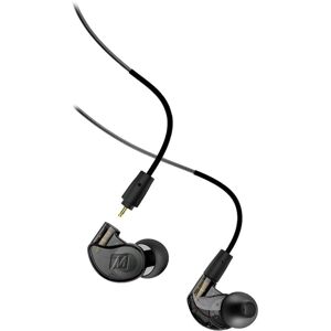 MEE audio  M6 PRO 2ND GENERATION Svart/Smoke In-Ear hörlurar  avtagbara kablar