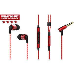 SoundMAGIC E80C In-Ear hörlur med mick Red