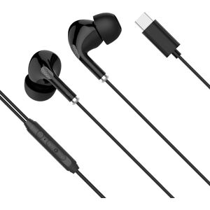 KrügerMatz Kruger & Matz C1 in-ear høretelefoner med USB-C mikrofon, sort