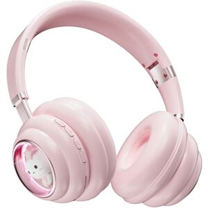 My Store KE-30 RGB Head Mounted Wireless Bluetooth Headset(Pink)