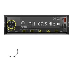 SupplySwap Bilradio, Fuld Touch-knap, Bluetooth-forbindelse, sort