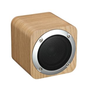 Northix iLepo i7 Wireless Wooden Speaker - Light Brown