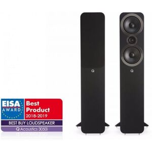 Q Acoustics Q3050i - gulvhøjttalerduo, sort