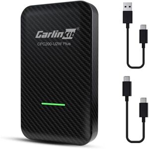 Carlinkit 3.0 Trådløs Apple CARPLAY KUN Adapter Bluetooth + WIFI