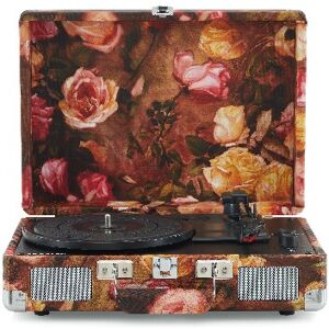 Crosley Cruiser Deluxe Pladespiller Tovejs Bluetooth (Floral)